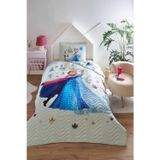 Özdilek Frozen Love Disney Lisanslı Tek Kişilik Çocuk Yatak Örtüsü
