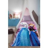 Özdilek Frozen Winter Disney Lisanslı Tek Kişilik 155x215 cm Çocuk Battaniyesi