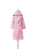 ÖZDİLEK Girl Unicorn Kapüşonlu Kadife Çocuk Bornozu 1/2 Yaş 3-4 Yaş
