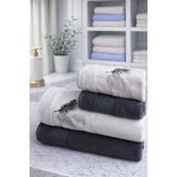 Özdilek Golden Palm Best Set (Hamam Takımı) Antrasit-A.gri - 90 x 150 cm - Antrasit - Gri