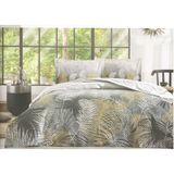 Özdilek Golden Palm Gri Çift Kişilik Dört Mevsim Kapitone Nevresim Takımı - 220 x 230 cm