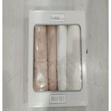 Özdilek Hamam Takımı Camellia Krem Bej - 70 x 150 cm - Bej - Krem