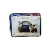 Özdilek Harry Potter Hogwards Lisanslı Mavi Tek Kişilik Battaniye
