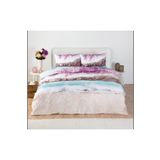 Özdilek Jacaranda Soft Life Saten Lila Çift Kişilik Nevresim Takımı