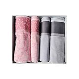 Özdilek Jalen Best Set (Hamam Takımı) Gri-Pembe - 50 x 90 cm - Gri - Pembe