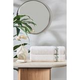 Özdilek Jardin Banyo Havlusu 90X150 cm - Yeşil - Krem - YEŞİL/KREM