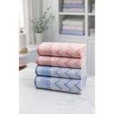 Özdilek Juliette Best Set (Hamam Takımı) Mavi-Pembe - 90 x 150 cm - Mavi - Pembe