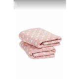 Özdilek Kadife 2 Adet 50x90 CM Pembe El Yüz Havlusu