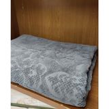 Özdilek Kadife Pamuk Büyük Boy Banyo Havlusu (90X150)-CURVE Antrasit - 90 x 150 cm
