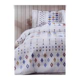 Özdilek Kapitoneli Nevresim Takımı Dört Mevsim Çok Amaçlı Set - Color Silices Mavi