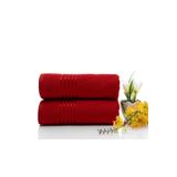 Özdilek Kırmızı Belda El Yüz Havlusu 2 Adet 50x90 cm