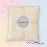 Özdilek Krem Embos Peluş Bebek Battaniye 100x120 Krem