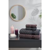 Özdilek Lacivert Mürdüm Bold Chain Hamam Takımı