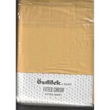 Özdilek Lastikli Fitted Tek Kişilik Çarşaf Takımı 120 200 Gold 100 x 200