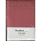 Özdilek Lastikli Fitted Tek Kişilik Çarşaf Takımı 120 200 Koyu Mercan 120 X 200