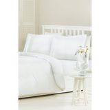 Özdilek Line King Size Saten Nevresim Takımı - 220 x 240 cm - Beyaz