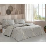 Özdilek Linea Etnica Ranforce Krem Çift Kişilik 200 x 220 cm Nevresim Takımı