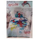 Özdilek Lisanslı Disney Tek Kişilik Yatak Örtüsü Seti Spidey Hero Yeşil 160x230 cm, HZEÖZDSPDYHR