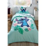 Özdilek Lisanslı Lastikli Çarşaflı Tek Kişilik Çocuk Nevresim Takımı-Stitch Summer Mint