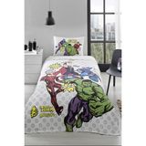 Özdilek Lisanslı Tek Kişilik Pike Takımı Avengers - Açık Gri