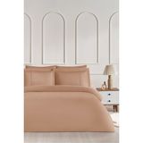 Özdilek Lyocell Çift Kişilik Lastikli Çarşaf Nevresim Takımı Toprak - Renkli - 200 x 220 cm