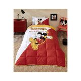 ÖZDİLEK Mickey Funtastic Tek Kişilik Disney Uyku Seti,Kırmızı 155 X 215