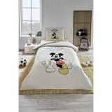 Özdilek Mickey Mouse Championship Tek Kişilik Disney Lisanslı Lastikli Çocuk Nevresim Takımı