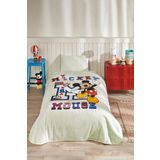 Özdilek Mickey Mouse College Disney Lisanslı Tek Kişilik 155x215 cm Çocuk Battaniyesi