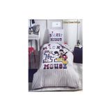 Özdilek Mickey Mouse Gri Ranforce Tek Kişilik Disney Lisanslı Lastikli Fitted Çocuk Nevresim Takımı 8697353579714
