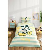 Özdilek Mickey Mouse Hawai Tek Kişilik Disney Lisanslı Lastikli Çocuk Nevresim Takımı PR-EVTEKSTILI-67375701327