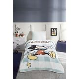 Özdilek Mickey Star Disney Lisanslı Tek Kişilik Çocuk Battaniyesi 160x220 Cm