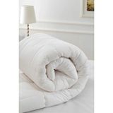 Özdilek Microfiber Yorgan Beyaz Tek Kişilik 155x215 cm %100 Pamuk Elyaf ile Konforlu Kullanım - 155 x 215 cm