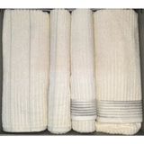 Özdilek Modern Ikat Bej-Bej Best Set (Hamam Takımı) - Çift Kişilik
