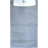 Özdilek Nev Banyo Paspası 2'li Set, 60x50 cm ve 60x100 cm, Antrasit