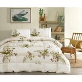 Özdilek Nev Uyku Seti Tek Kişilik Krem Renkli Çiçek Desenli Pamuk Polyester 155 x 215 cm Ebatlar - Krem Rengi