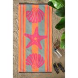 Özdilek Nice Plaj Havlusu 70x150 -pink Shell Pembe
