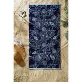 Özdilek Nice Plaj Havlusu (70X150)-SEA Star - Lacivert - 70 x 150 cm