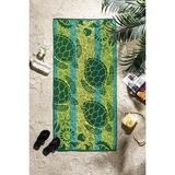 Özdilek Nice Swimming Turtles Plaj Havlusu 70X150 cm - Çok Renkli - 1 Adet
