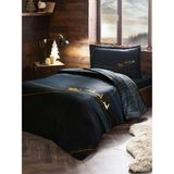 Özdilek Night Twinkle Tek Kişilik Lastikli Çarşaf Nevresim Takımı Lacivert - 160 x 220 cm