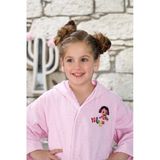 Özdilek Niloya Flower Lisanslı Çocuk Bornoz Seti 1/2 Yaş Pembe 1 - 2 Yaş