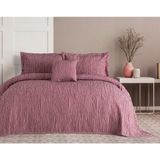 Özdilek NirvanaÇift Kişilik Yatak Örtüsü Takımı - Decorose - Gül Kurusu - 250 x 260 cm