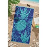 Özdilek Ocean Turtle Plaj Havlusu 70X150 cm - Çok Renkli - 70 x 150 cm