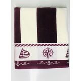 Özdilek Outlet Pusula Banyo&plaj Havlusu Battal Boy 100 x 150 Bordo - Çok Renkli - 90 x 150 cm
