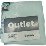 Özdilek (Outlet) Tek Kişilik Kapitoneli Nevresim Takımı - Çok Amaçlı Set Frozen Leaves - 180 x 230 cm - Renkli