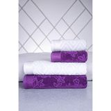 Özdilek Pasterol Best Set Hamam Takımı Havlu Seti K. Lila - Gri - Çok Renkli - 70 x 150 cm