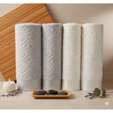 Özdilek Pastoral Krem-Gri Best Set (Hamam Takımı) - Çift Kişilik