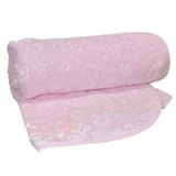 Özdilek Peluş Pembe Bebek Battaniyesi
