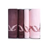 Özdilek Pink Wave Best Set (Hamam Takımı) Bordo-Pembe