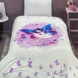 Özdilek Prime Fairies Baskılı Tek Kişilik Battaniye