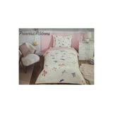 Özdilek Princess Ribbons Tek Kişilik Lastikli Çarşaf Nevresim Takımı
